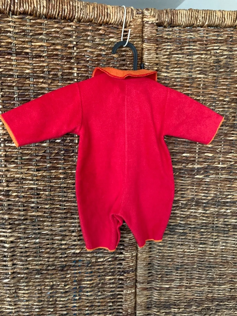 Vintage Q come quore baby fleece onesie size 3M